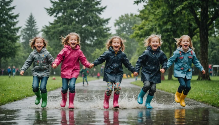 botte de pluie enfant